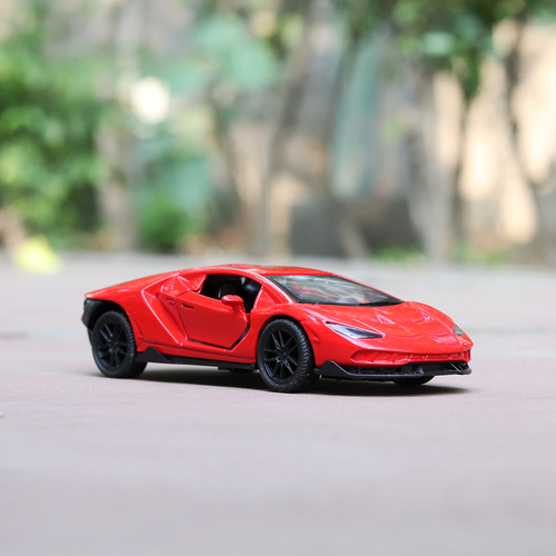 Jukku Resembling Lamborghini Aventador Diecast Car - Pullback, Openable Doors & Bonnet | 1:36 Scale (3 Years till Grown Ups)