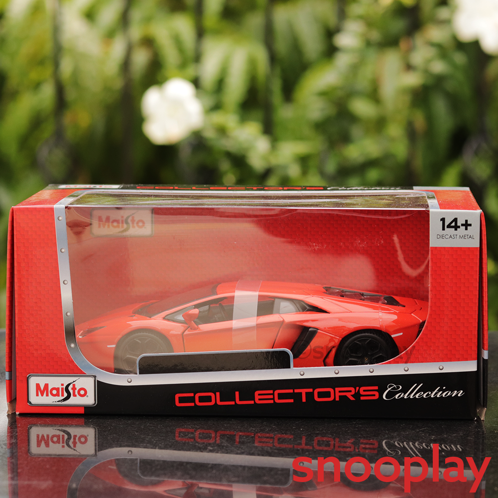 Original Licensed Lamborghini Aventador Coupe Diecast Car | 1:24 Scale Model