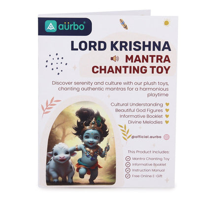 Mantra Singing Baby Krishna Soft Toy