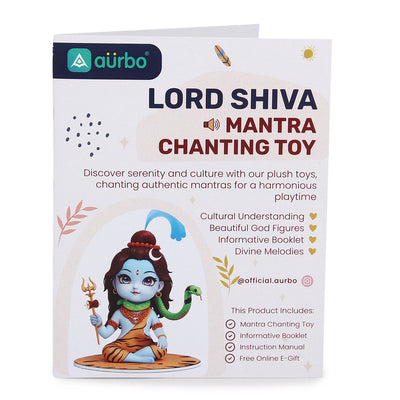 Mantra Singing Baby Shiva Soft Toy