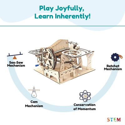 DIY STEM Marble Fun Construction Kit