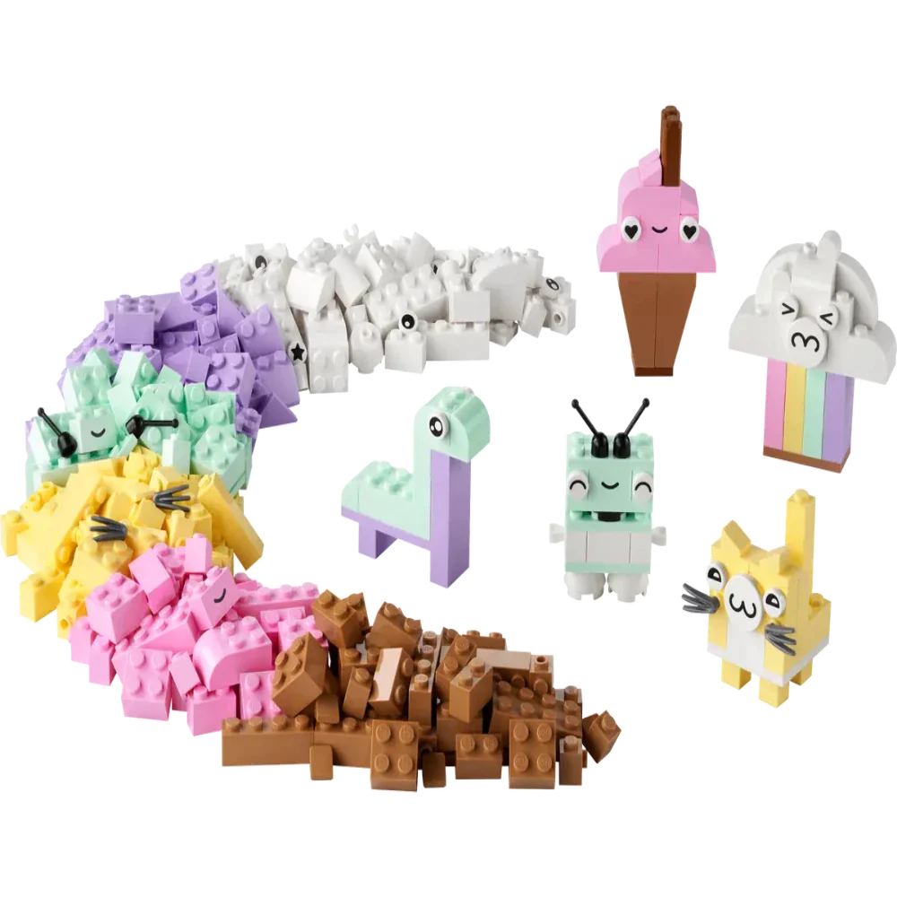 Lego Creative Pastel Fun Building Blocks (11028) - 333 Pieces