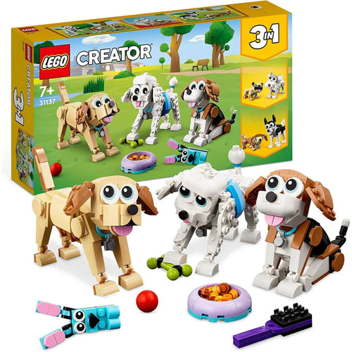 Lego Creator Adorable Dogs Building Blocks (31137) - 475 Pieces (7-12 Years)