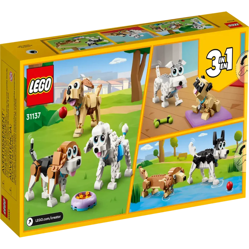 Lego 3 in 1 Creator Dog Building Blocks (31137)