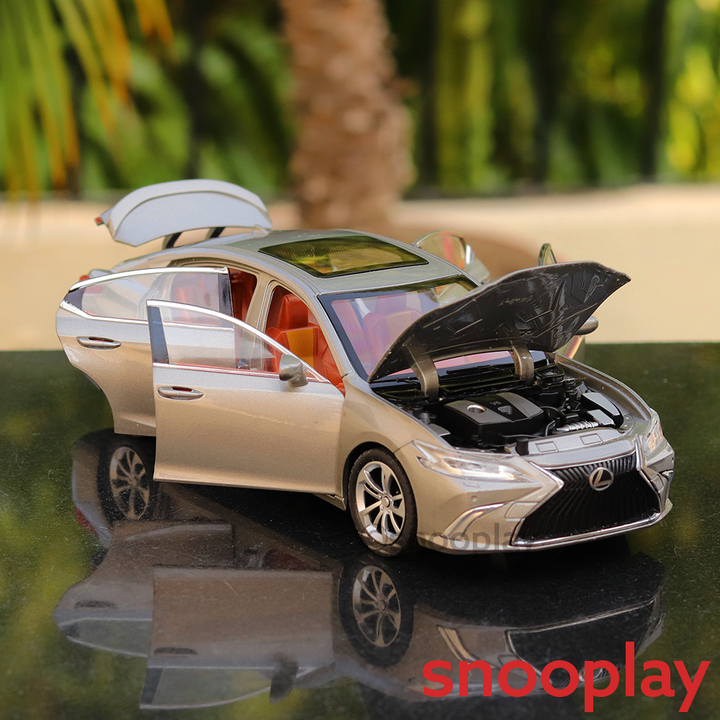 Lexus Diecast Car (2416) with Openable Parts and Lights and Sounds (Scale 1:24) - Assorted Colours