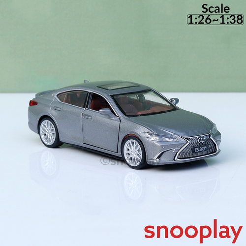 Metal Speed Zone Original Lexus ES300h Licensed Diecast Car with Openable Doors | 1:26~1:38 Scale (14 Years till Grown Ups) | Assorted Colors