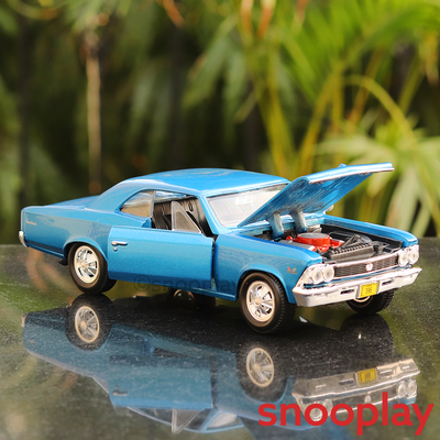 Licensed 1966 Chevrolet Chevelle SS 396 Diecast Car (1:24 Scale Model)