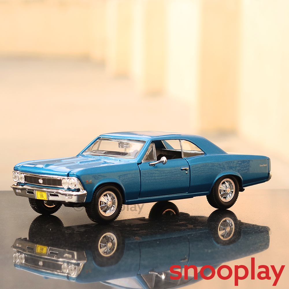 Licensed 1966 Chevrolet Chevelle SS 396 Diecast Car (1:24 Scale Model)