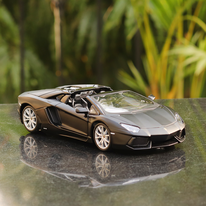 Licensed Aventador Roadster Diecast Car (1:24 Scale Model)