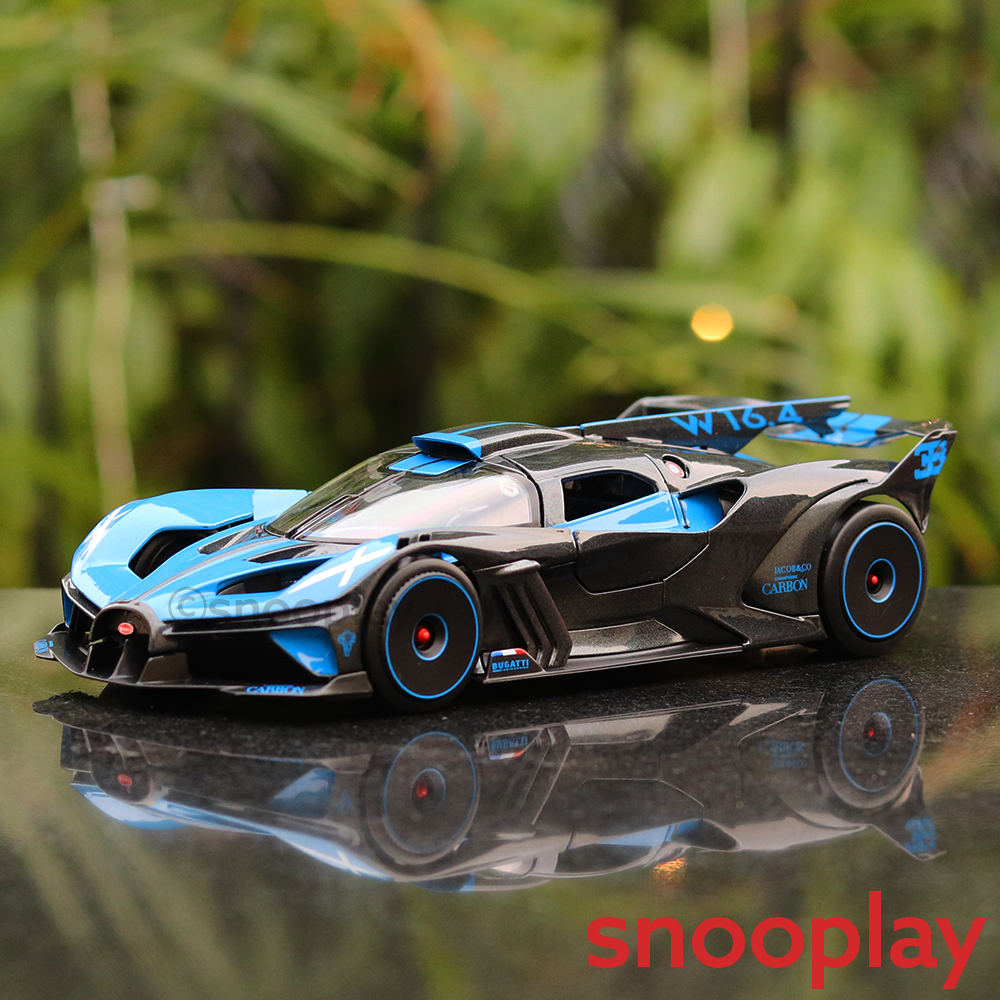 Licensed Bugatti Bolide Diecast Car (1:24 Scale Model)