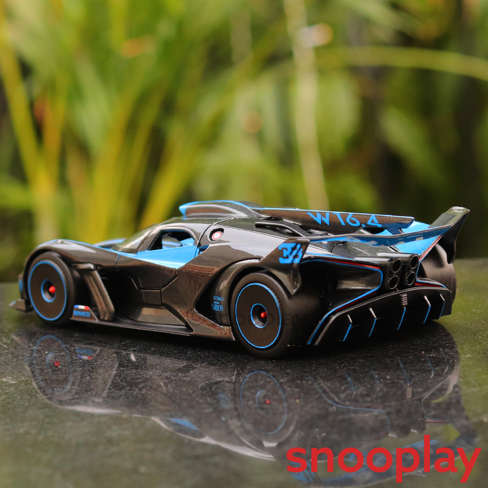 Licensed Bugatti Bolide Diecast Car (1:24 Scale Model)