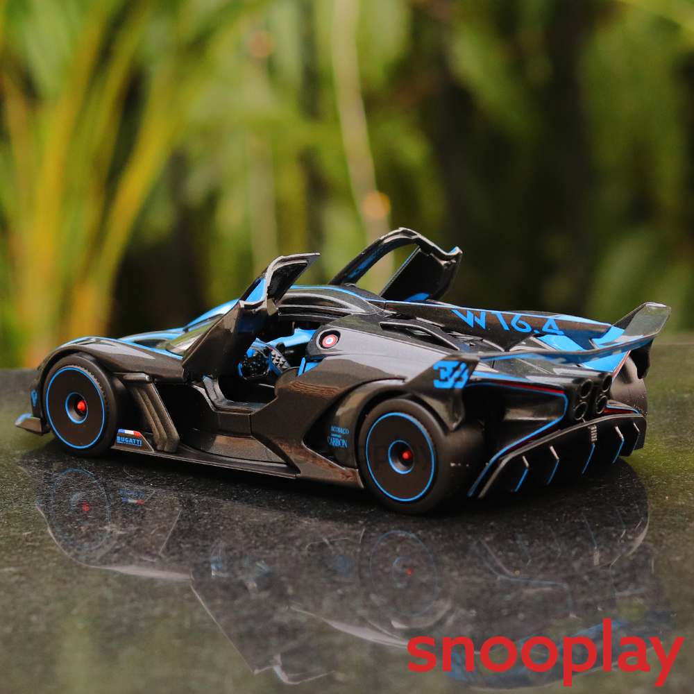 Licensed Bugatti Bolide Diecast Car (1:24 Scale Model)