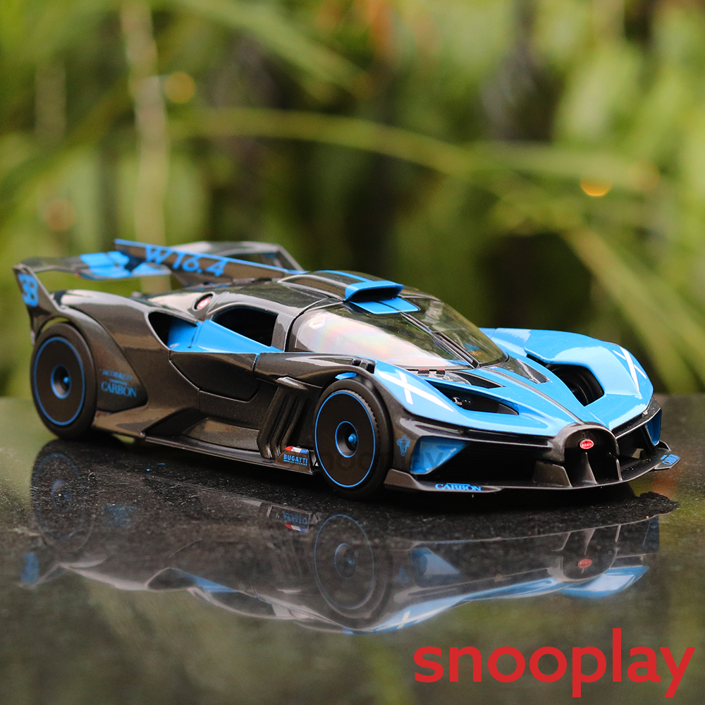 Licensed Bugatti Bolide Diecast Car (1:24 Scale Model)