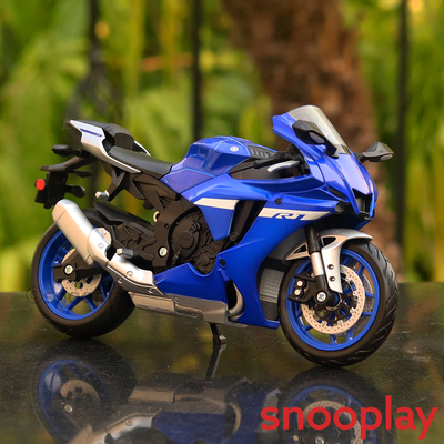 Licensed Diecast Toy Bike Yamaha YZF R1 (1:12 Scale) - New Model