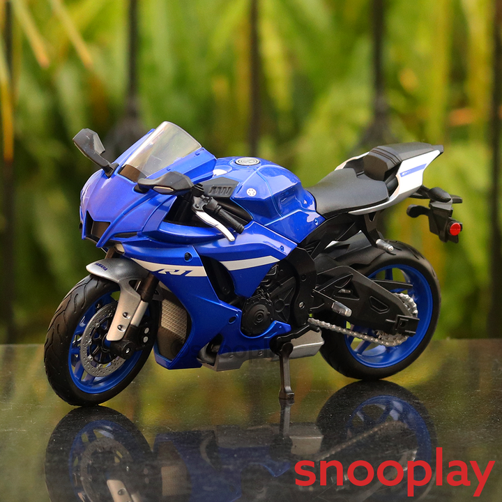 Licensed Diecast Toy Bike Yamaha YZF R1 (1:12 Scale) - New Model