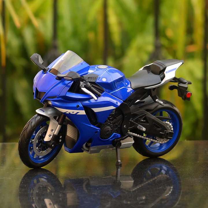 Licensed Diecast Toy Bike Yamaha YZF R1 (1:12 Scale) - New Model