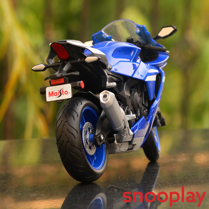 Licensed Diecast Toy Bike Yamaha YZF R1 (1:12 Scale) - New Model