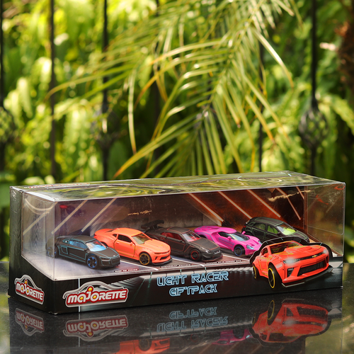 Set of 5 Licensed Majorette Diecast Cars -  Ford GT, GT-R Nismo GT3, Renault Megane R.S., Chevrolet Camaro, Audi R8 Coupe (7 Years till Grown Ups)