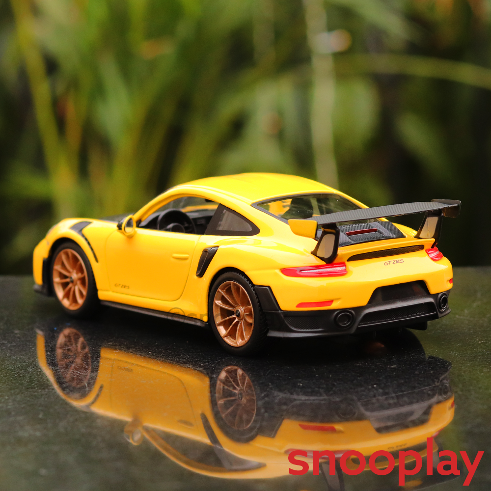 Licensed Porsche 911 GT2 RS Diecast Car (1:24 Scale Model)