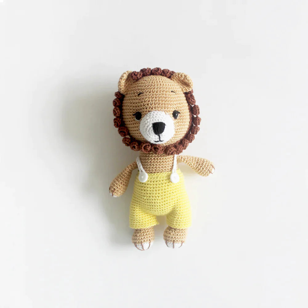 Personalised Leo the Lion - Crochet Toys - With Name Personalization (COD Not Available)