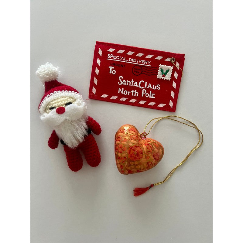 Little Heart Christmas Ornament (3 Years Till Grown Ups)