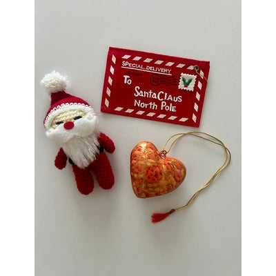 Little Heart Christmas Ornament (3 Years Till Grown Ups)