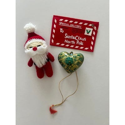 Little Heart Christmas Ornament (3 Years Till Grown Ups)