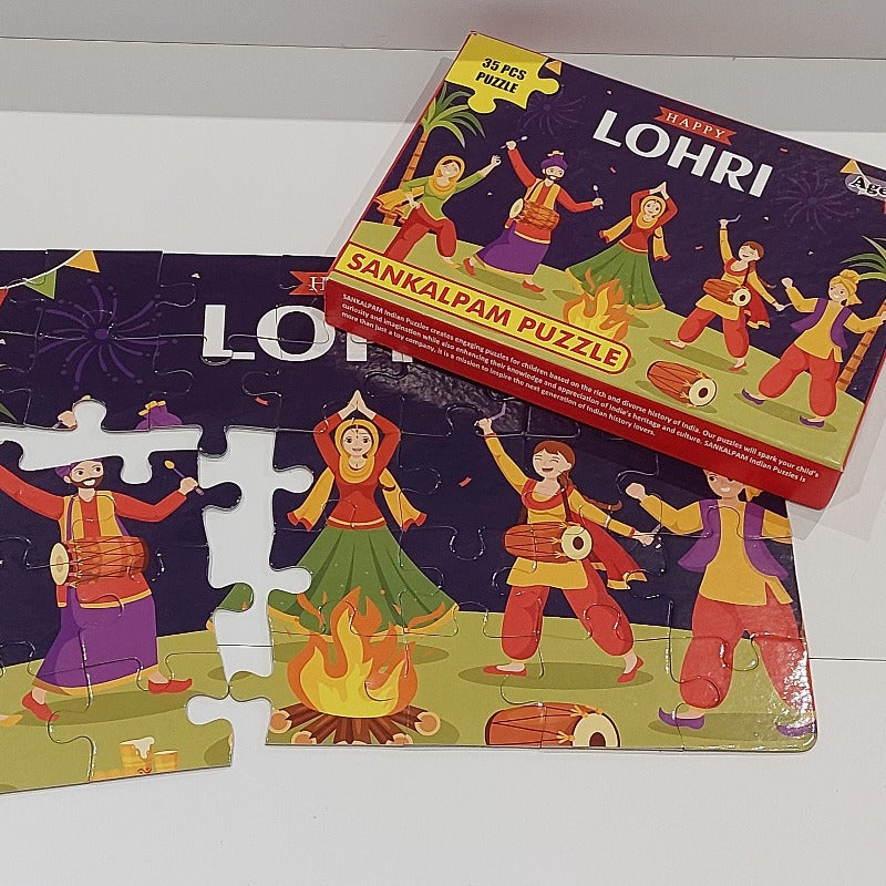 Puzzle for Kids - Lohri | 35 Pcs