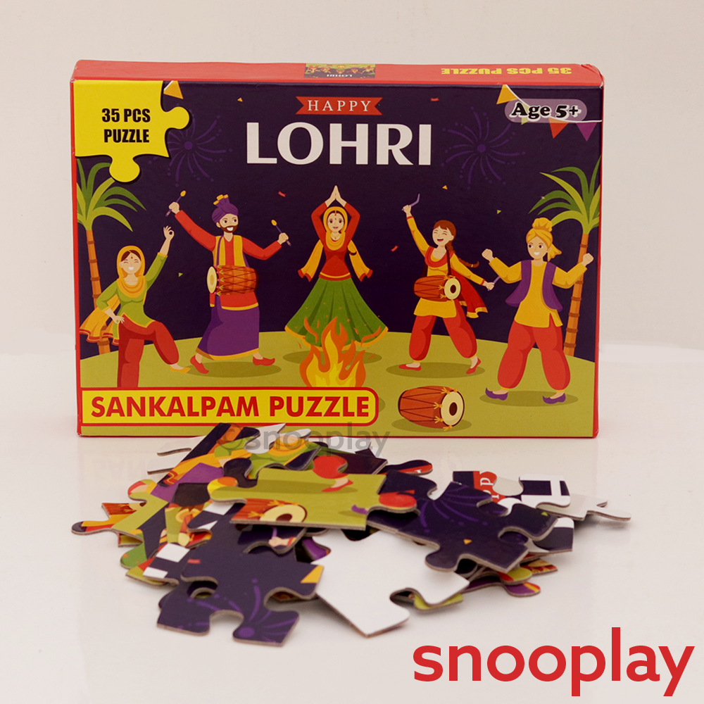 Puzzle for Kids - Lohri | 35 Pcs