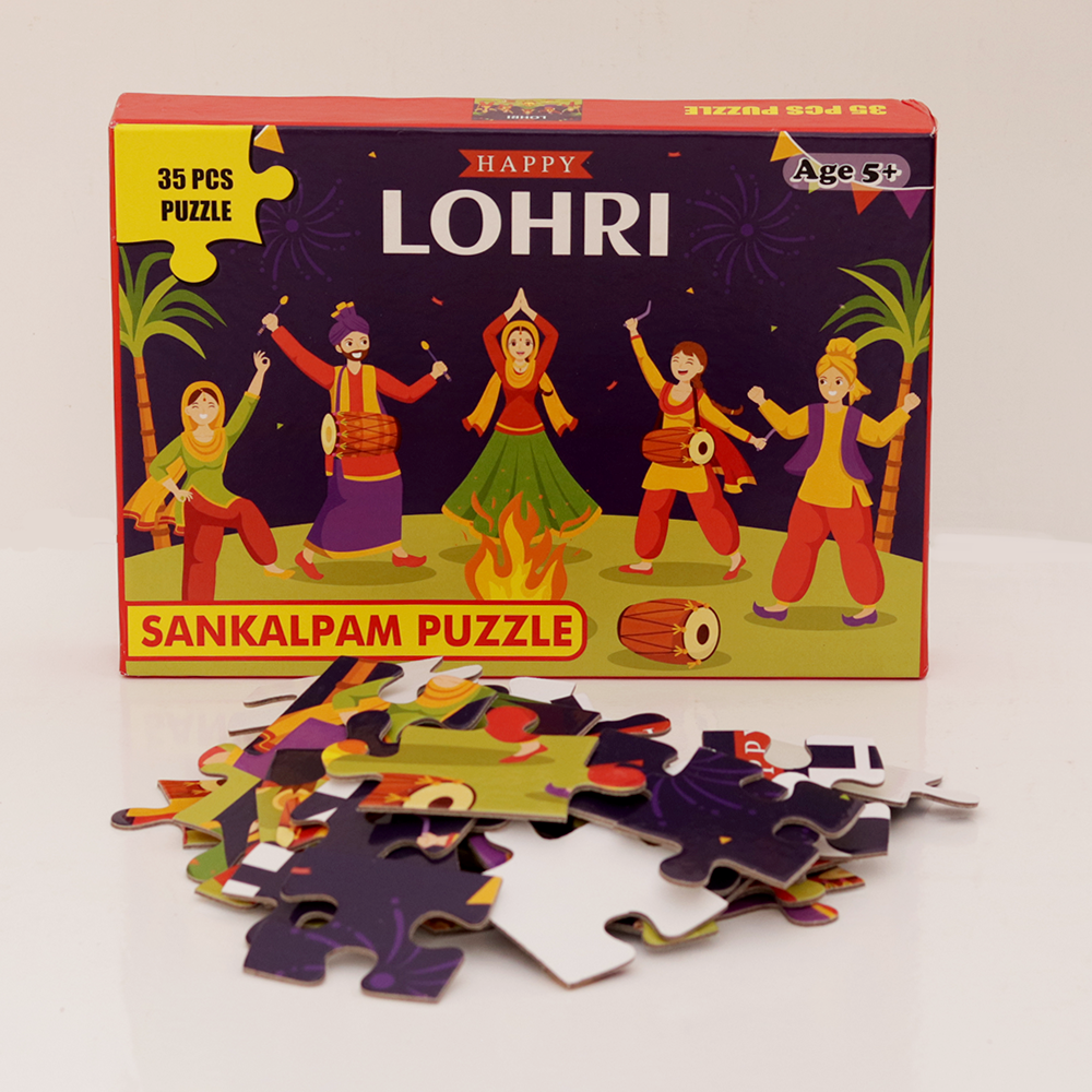 Puzzle for Kids - Lohri | 35 Pcs