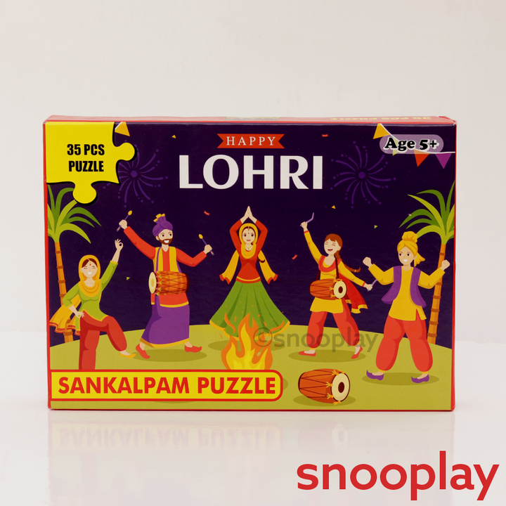 Puzzle for Kids - Lohri | 35 Pcs