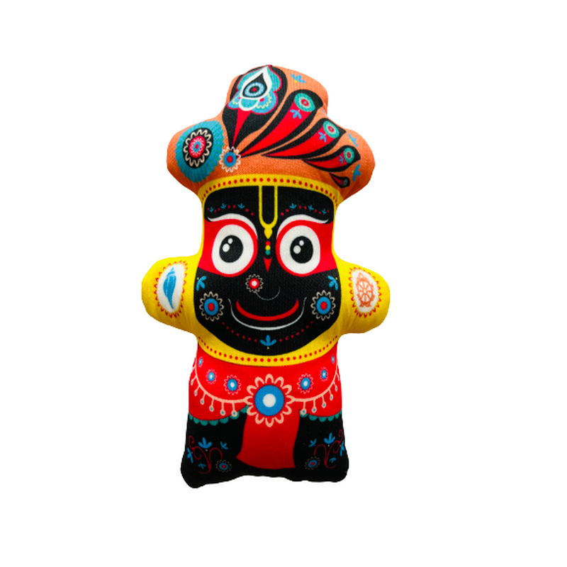 Lord Jagannath, Balarama & Subhadra Plush Dolls  (6 Months - 7 Years)