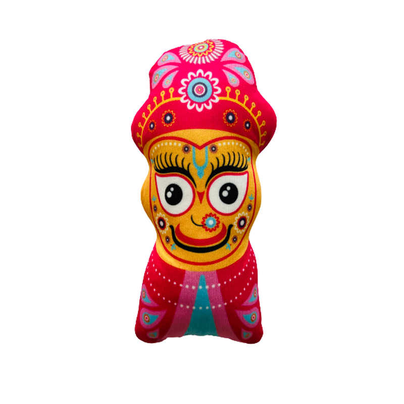 Lord Jagannath, Balarama & Subhadra Plush Dolls  (6 Months - 7 Years)