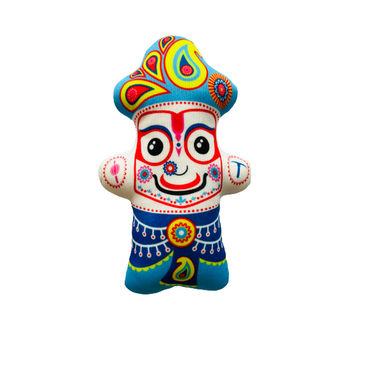 Lord Jagannath, Balarama & Subhadra Plush Dolls  (6 Months - 7 Years)