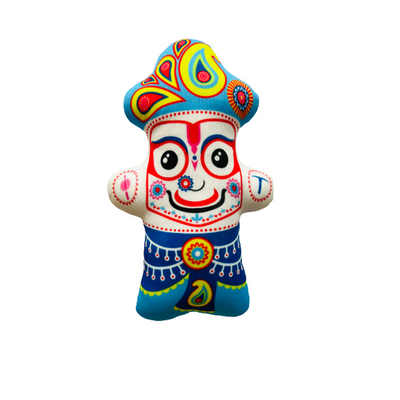 Lord Jagannath, Balarama, Subhadra Plush Dolls