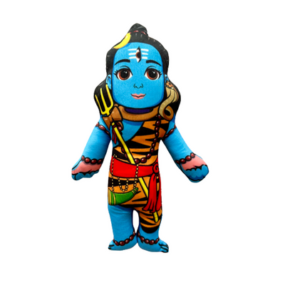 Lord Shiva and Goddess Parvati Plush Dolls