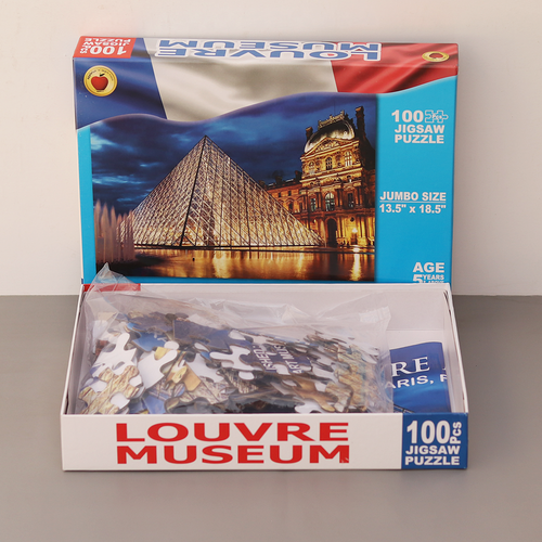 Applefun 'n' Learn Louvre Museum Jigsaw Puzzle - 100 Pieces (5-8 Years)