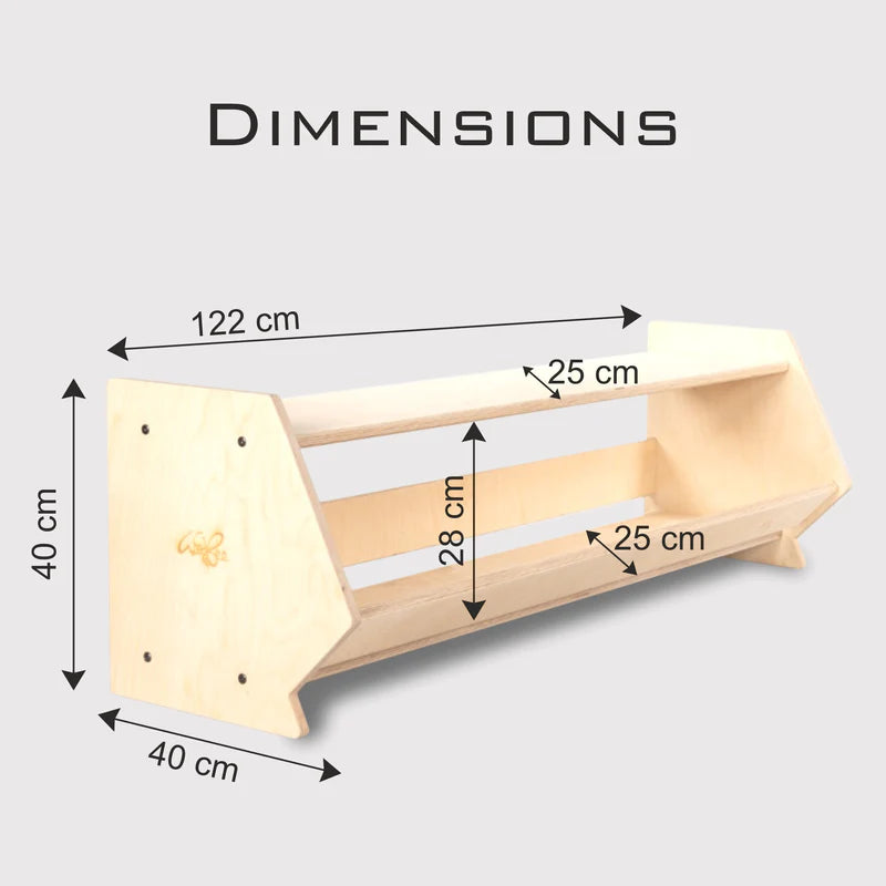 Montessori Low Shelf / Toy Shelf - COD Not Available