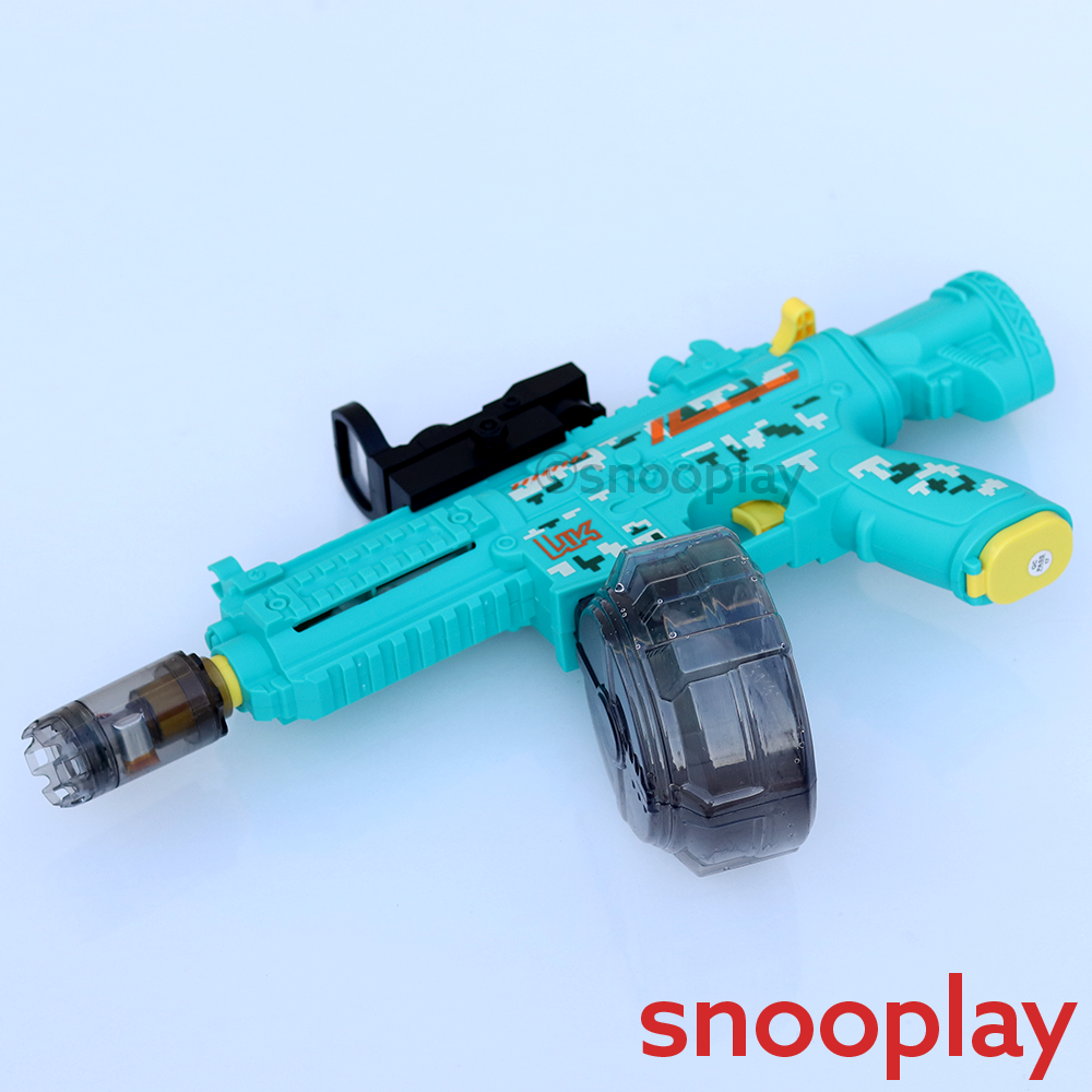 Electric High-Pressure Holi Pichkari Water Launcher-450 ML | Water Storage Bottle & 10 M Range (8-13 Years)