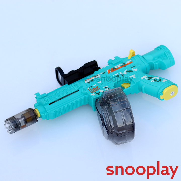 Electric High-Pressure Holi Pichkari Water Launcher-450 ML | Water Storage Bottle & 10 M Range (8-13 Years)