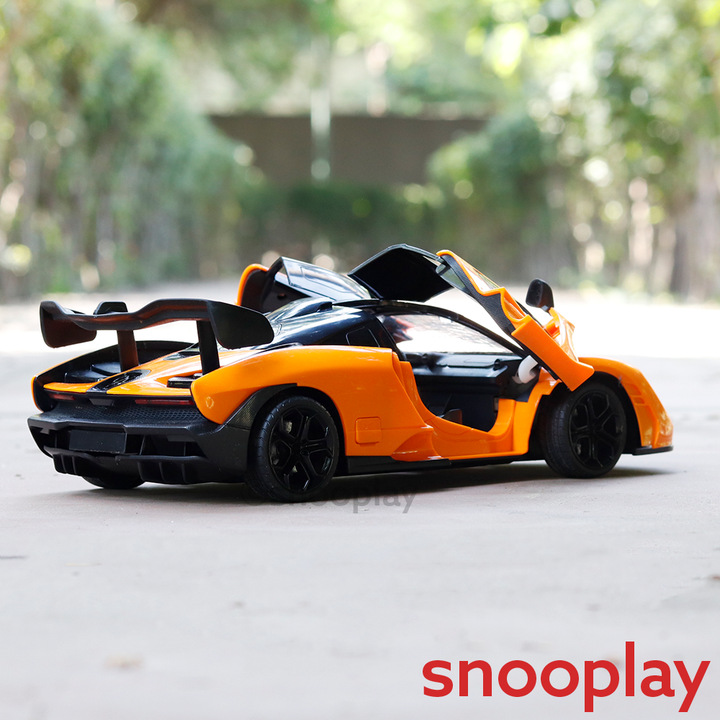 Moka Remote Control Resembling McLaren Senna Car | Openable Doors & Lights | 1:12 Scale (5-14 Years)
