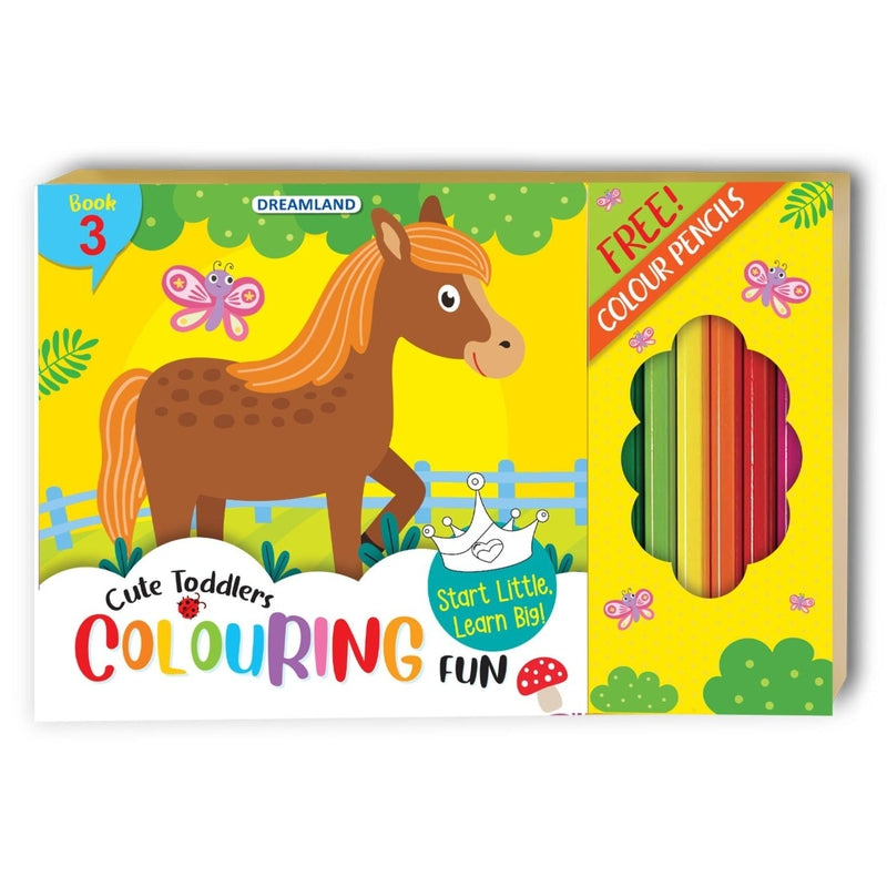 Cute Toddlers Colouring Fun Book - 3