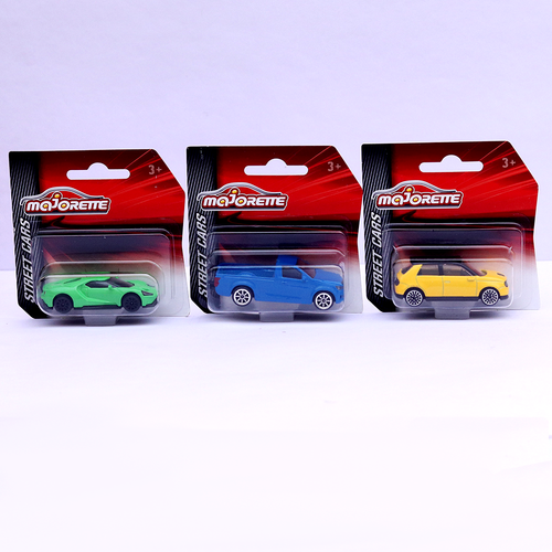 Majorette Set of 3 Licensed Diecast Cars [MJ-58] - Isuzu D-Max, Ford GT, Honda E