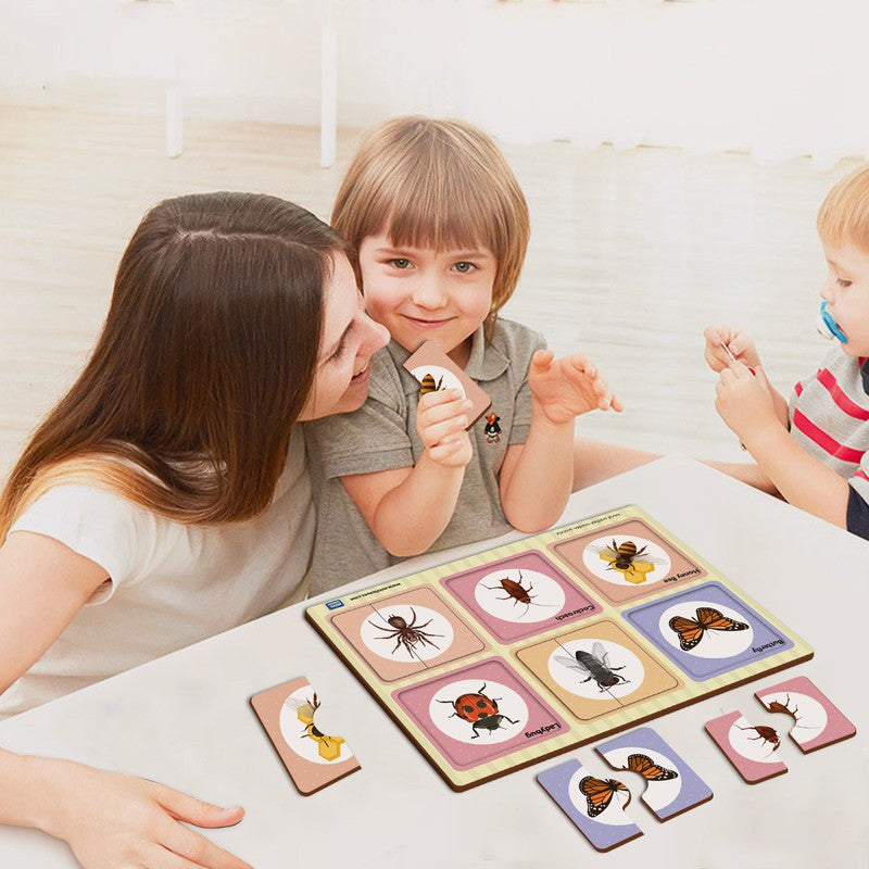 Buy Set of 6 Insects 2 Piece Puzzle (2-5 Years) on Snooplay India