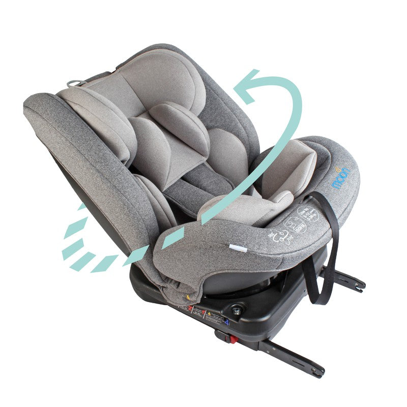 MOON Rover Baby Car Seat (Grey) - COD Not Available