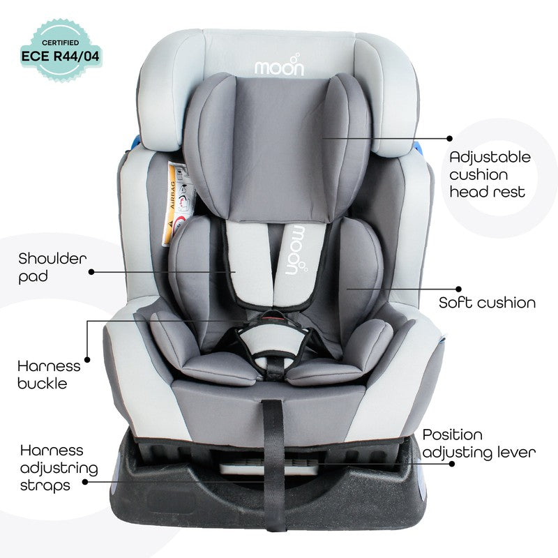 MOON Sumo Baby Car Seat (Light Grey) - COD Not Available