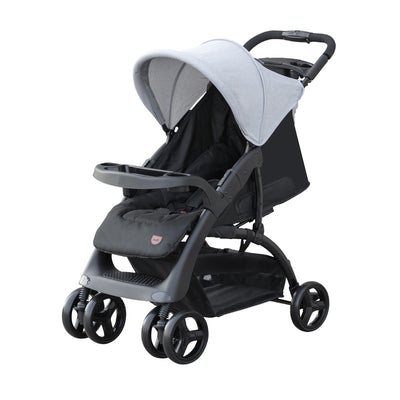 Moon Aria Baby Stroller (Lite Grey)