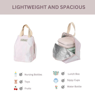Mealtote Insulated Lunch Bag Pink Cloud