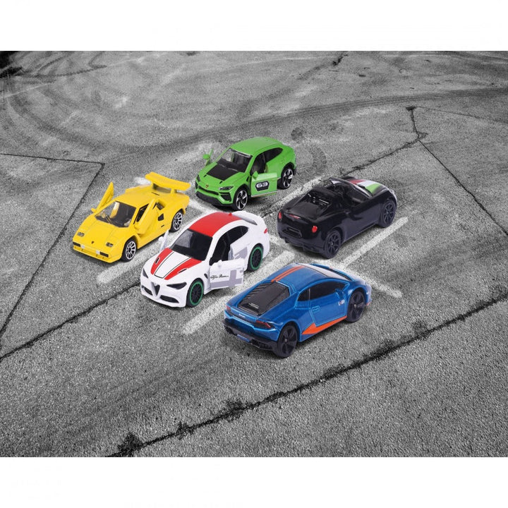 Licensed Majorette Dream Cars Italy (Set of 5)