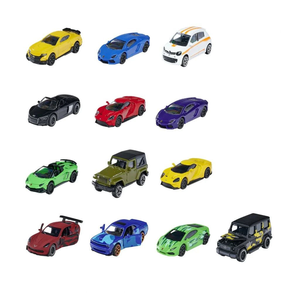 Licensed Majorette Gift Pack (13 Cars) Collect Them All Series 8